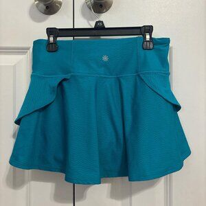 Teal Athleta tennis skirt/shorts/skort